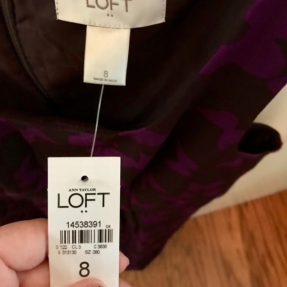 New LOFT butterfly dress! - Picture 3 of 4